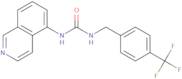 1-Isoquinolin-5-yl-3-(4-trifluoromethyl-benzyl)-urea
