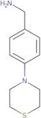 [4-(Thiomorpholin-4-yl)phenyl]methanamine