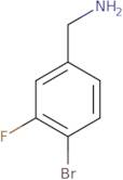 4-bromo-3-fluorobenzylamine