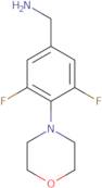 [3,5-Difluoro-4-(morpholin-4-yl)phenyl]methanamine