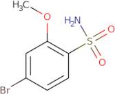 4-Bromo-2-methoxybenzene sulfonamide