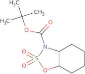 (R,S)-Hexahydro-3H-1,2,3-benzoxathiazole-2,2-dioxide-3-carboxylic acid t-butyl ester