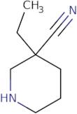 3-Ethyl-3-piperidinecarbonitrile