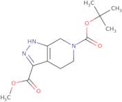6-tert-Butyl 3-methyl 1H,4H,5H,6H,7H-pyrazolo[3,4-c]pyridine-3,6-dicarboxylate
