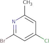 2-Bromo-4-chloro-6-methylpyridine