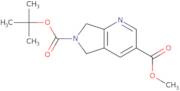 5,7-Dihydro-pyrrolo[3,4-b]pyridine-3,6-dicarboxylic acid 6-tert-butyl ester 3-methyl ester