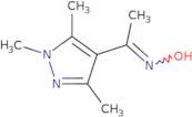 N-[1-(Trimethyl-1H-pyrazol-4-yl)ethylidene]hydroxylamine