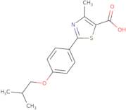 2-(4-Isobutoxyphenyl)-4-methylthiazole-5-carboxylic acid