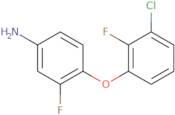 3-Fluoro-4-(3-chloro-2-fluorophenoxy)aniline