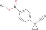 Methyl 4-(1-cyanocyclopropyl)benzoate