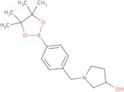 (S)-1-(4-(4,4,5,5-Tetramethyl-1,3,2-dioxaborolan-2-yl)benzyl)pyrrolidin-3-ol
