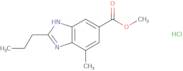 Methyl 4-methyl-2-propyl-1H-1,3-benzodiazole-6-carboxylate hydrochloride