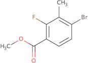 Methyl 4-bromo-2-fluoro-3-methylbenzoate