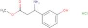 Methyl 3-amino-3-(3-hydroxyphenyl)propanoate hydrochloride