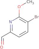 5-Bromo-6-methoxypicolinaldehyde