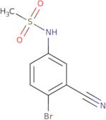 N-(4-Bromo-3-cyanophenyl)-methanesulfonamide