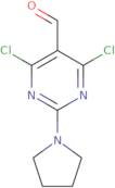 4,6-Dichloro-2-(pyrrolidin-1-yl)pyrimidine-5-carbaldehyde