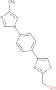 (4-(4-(4-Methyl-1H-imidazol-1-yl)phenyl)thiazol-2-yl)methanol