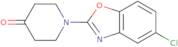 1-(5-Chlorobenzo[D]oxazol-2-yl)piperidin-4-one