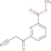 3-Oxo-3-(6'-methoxylcarbonylpyridin-2-yl)propanenitrile