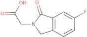 2-(6-Fluoro-1-oxoisoindolin-2-yl)acetic acid