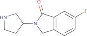 6-Fluoro-2-(pyrrolidin-3-yl)isoindolin-1-one