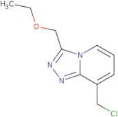 8-(Chloromethyl)-3-(ethoxymethyl)-[1,2,4]triazolo[4,3-a]pyridine