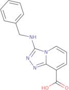 3-(Benzylamino)-[1,2,4]triazolo[4,3-a]pyridine-8-carboxylic acid