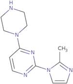 2-(2-Methyl-1H-imidazol-1-yl)-4-(piperazin-1-yl)pyrimidine