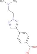 4-(1-(2-(Dimethylamino)ethyl)-1H-pyrazol-4-yl)benzoic acid