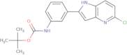 tert-Butyl 3-(5-chloro-1H-pyrrolo[3,2-b]pyridin-2-yl)phenylcarbamate