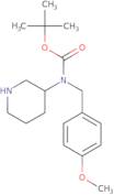 tert-Butyl 4-methoxybenzylpiperidin-3-ylcarbamate
