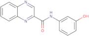 N-(3-Hydroxyphenyl)quinoxaline-2-carboxamide