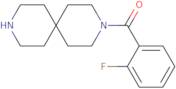 (3,9-Diaza-spiro[5.5]undec-3-yl)-(2-fluoro-phenyl)-methanone