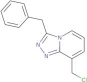 3-Benzyl-8-(chloromethyl)-[1,2,4]triazolo[4,3-a]pyridine