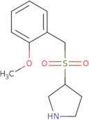 3-(2-Methoxybenzylsulfonyl)pyrrolidine