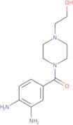 (3,4-Diaminophenyl)(4-(2-hydroxyethyl)piperazin-1-yl)methanone