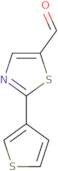 2-(Thiophen-3-yl)-1,3-thiazole-5-carbaldehyde