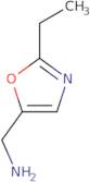 (2-Ethyl-1,3-oxazol-5-yl)methanamine
