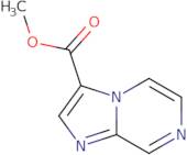 methyl imidazo[1,2-a]pyrazine-3-carboxylate