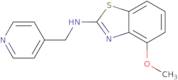 4-Methoxy-N-(pyridin-4-ylmethyl)benzo[D]thiazol-2-amine