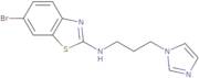 N-(3-(1H-Imidazol-1-yl)propyl)-6-bromobenzo[D]thiazol-2-amine