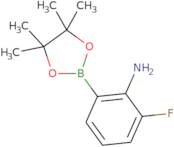 2-Fluoro-6-(4,4,5,5-tetramethyl-1,3,2-dioxaborolan-2-yl)aniline