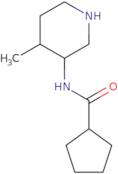 N-(4-Methylpiperidin-3-yl)cyclopentanecarboxamide