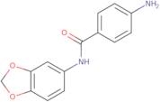 4-Amino-N-(1,3-dioxaindan-5-yl)benzamide