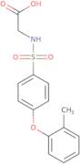 2-(([4-(2-Methylphenoxy)phenyl]sulfonyl)amino)acetic acid