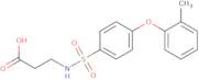 N-([4-(2-Methylphenoxy)phenyl]sulfonyl)-beta-alanine