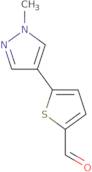 5-(1-Methyl-1H-pyrazol-4-yl)thiophene-2-carbaldehyde
