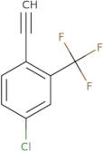 4-Chloro-1-ethynyl-2-(trifluoromethyl)benzene