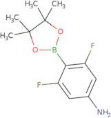 3,5-Difluoro-4-(4,4,5,5-tetramethyl-1,3,2-dioxaborolan-2-yl)aniline